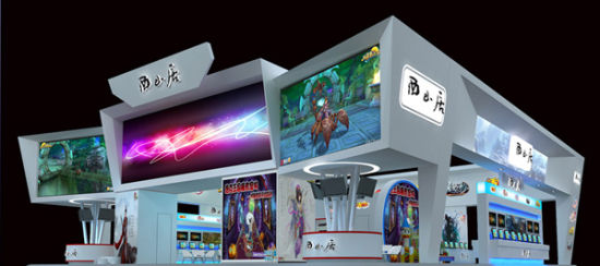 西山居2012年參展ChinaJoy，亮相4號館，彰顯網絡游戲研發與運營實力